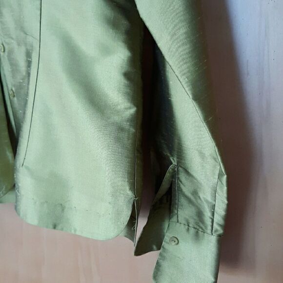 Allison Taylor silk  light weight jacket - Picture 5 of 8